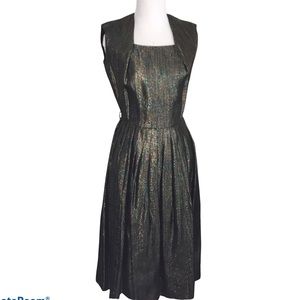 Vintage 50s Lurex Party Dress